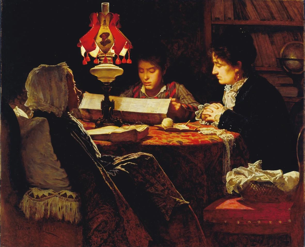 La triste notizia - Gallería d'Arte Moderna del Palazzo Pitti, Firenze